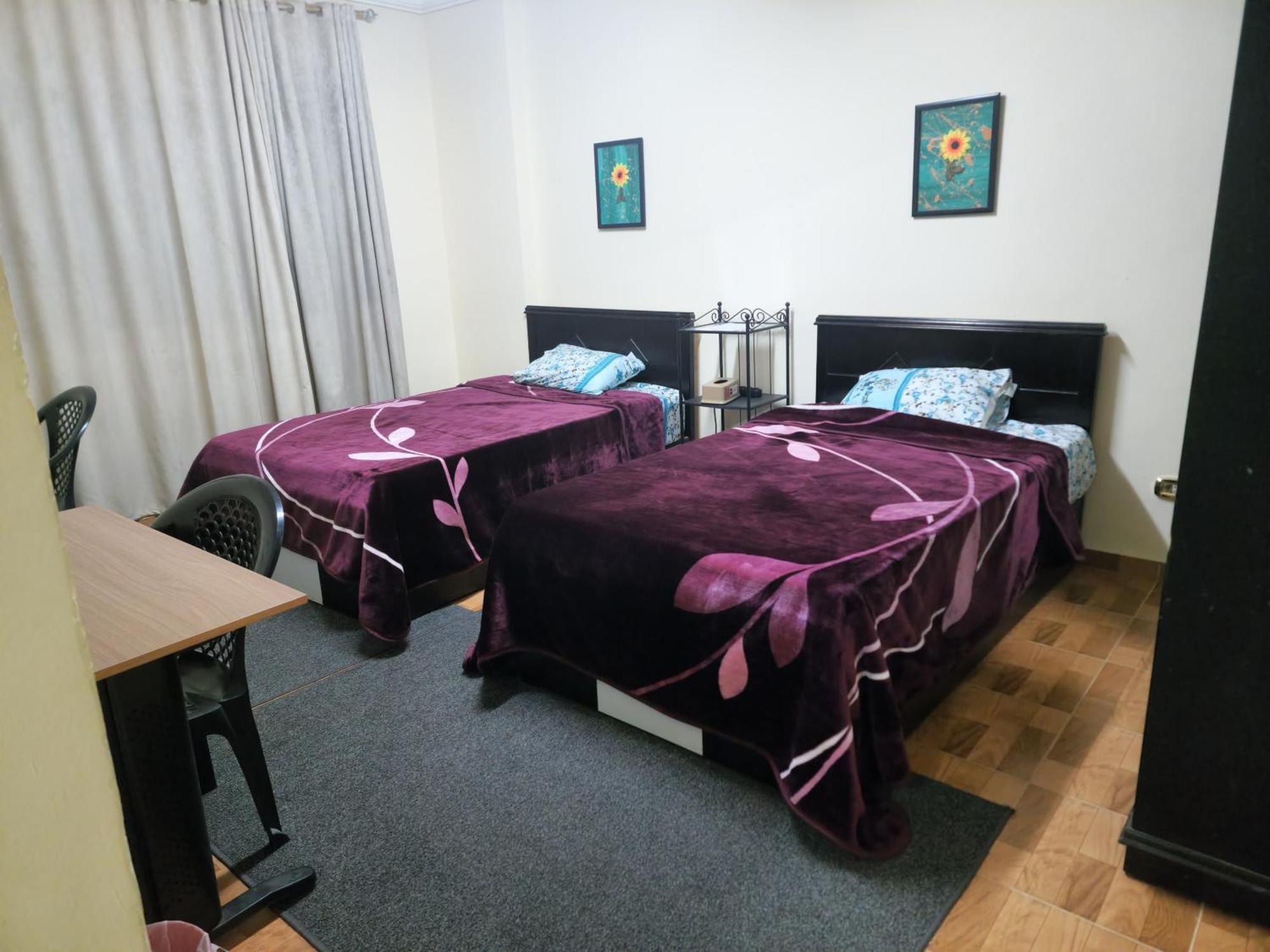 Nasr - 15minutes From Airport - Private Single With Shared Bathroom - غرفة مفردة خاصة مع حمام مشترك - Simple Privee Avec Salle De Bain Partagee - одноместный отдельный номер с общей ванной комнатой - *